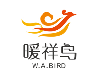 李桂平的暖祥鳥（Warm auspicious bird，通過這些字母給縮寫一下，）品牌商標(biāo)設(shè)計公司完成公司logo設(shè)計