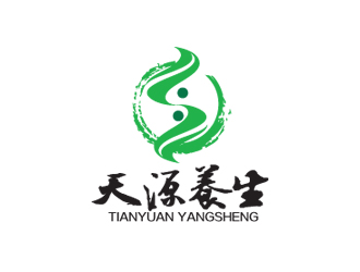 秦曉東的天源中醫(yī)養(yǎng)生瘦身logo設計