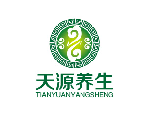 黃程的天源中醫(yī)養(yǎng)生瘦身logo設計