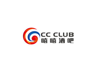 周金進(jìn)的嘻嘻酒吧，，，英文用CC CLUBlogo設(shè)計(jì)