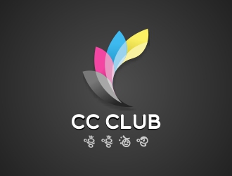 劉小紅的嘻嘻酒吧，，，英文用CC CLUBlogo設(shè)計(jì)