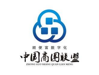 順便富數(shù)字化（中國）商圈聯(lián)盟投資有限公司logo設計