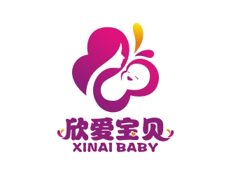 xinaibaby 欣愛(ài)寶貝logo設(shè)計(jì)