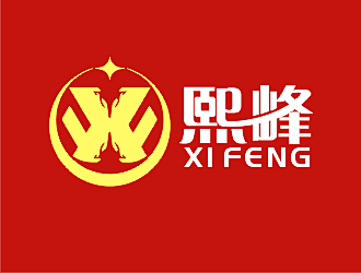 勞志飛的紅酒進出口-熙峰實業(yè)logo設計