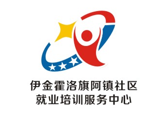 就業(yè)家政培訓服務中心logologo設計