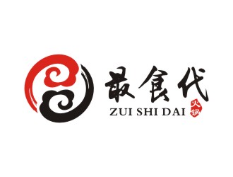 李泉輝的最食代泰式海鮮火鍋logo設(shè)計