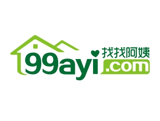 曾翼的找找阿姨家政服務(wù)logo設(shè)計logo設(shè)計