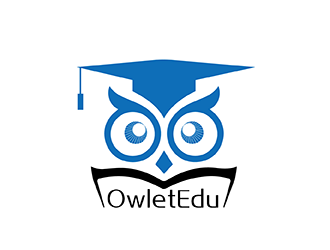 陸達(dá)活的OwletEdu 卡通貓頭鷹logo設(shè)計(jì)