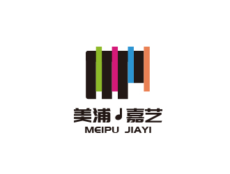 高明奇的美浦·嘉藝音樂工作室logologo設(shè)計(jì)