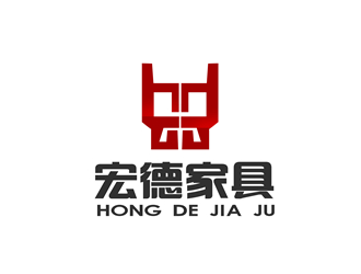 朱兵的宏德家具家居圖標(biāo)logo設(shè)計