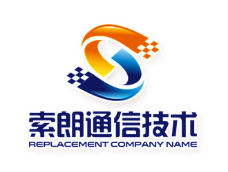 鐘炬的天津索朗通信技術(shù)有限公司logo設計