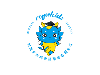 孫金澤的四川樂吉瑪?shù)壑Z服飾有限公司/ROGEEKIDSlogo設計