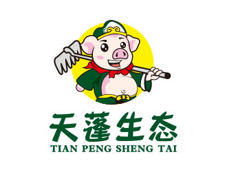 向正軍的天蓬生態(tài)logo設計
