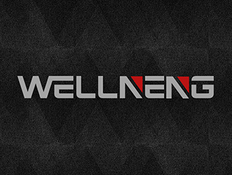 潘樂的WELLNENG進出口公司英文字體logo設計logo設計