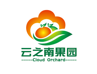云之南果園CLOUD ORCHARDlogo設(shè)計(jì)