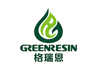 勞志飛的格瑞恩(GreenResin)logo設(shè)計(jì)