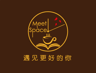 張俊的休閑書吧商標設(shè)計logo設(shè)計