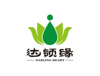 孫金澤的達(dá)領(lǐng)緣（英文：Darling Heart）茶葉商標(biāo)設(shè)計(jì)logo設(shè)計(jì)