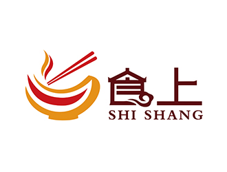 潘樂(lè)的食上logo設(shè)計(jì)