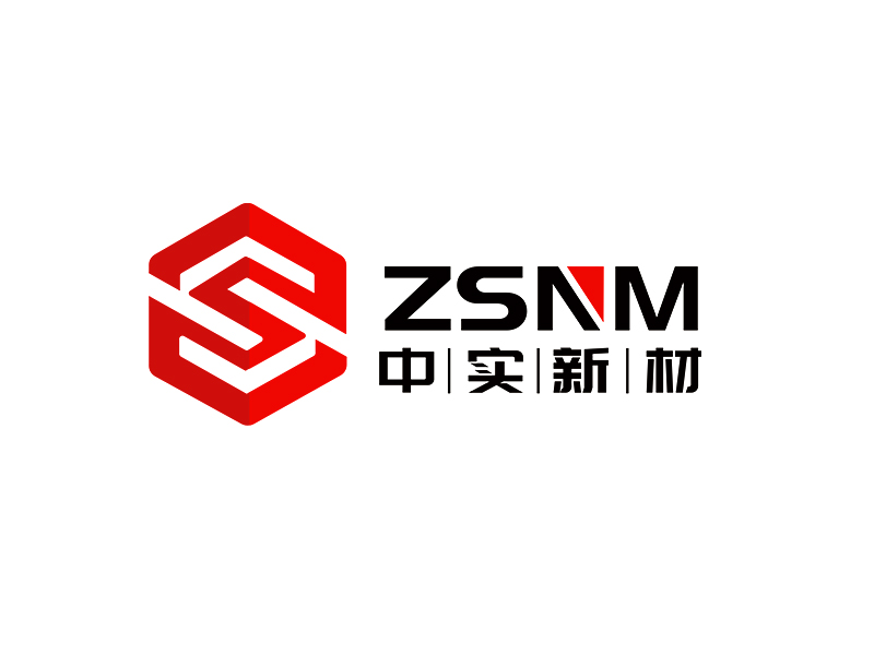 李杰的ZSNM/中實新材/中實新材(北京)科技有限公司logo設計