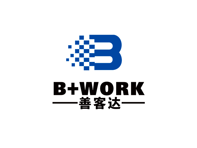 李杰的B+WORK 善客達(dá)logo設(shè)計