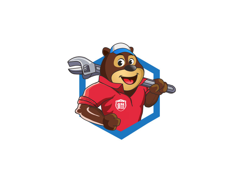 郭慶忠的熊熊養(yǎng)、熊大養(yǎng)、熊二養(yǎng)logo設(shè)計