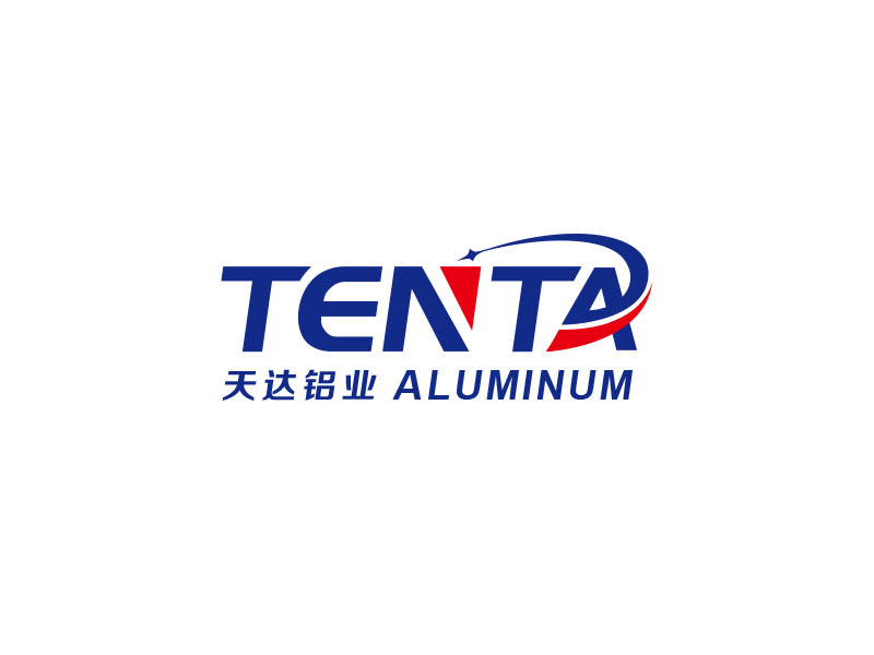 朱紅娟的天達(dá)鋁業(yè) Tenta Aluminumlogo設(shè)計(jì)