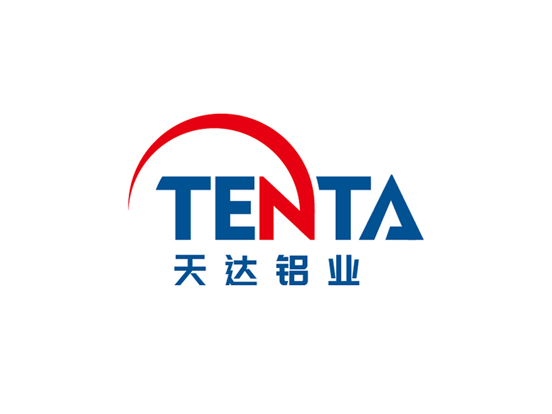 潘鋼的天達(dá)鋁業(yè) Tenta Aluminumlogo設(shè)計(jì)