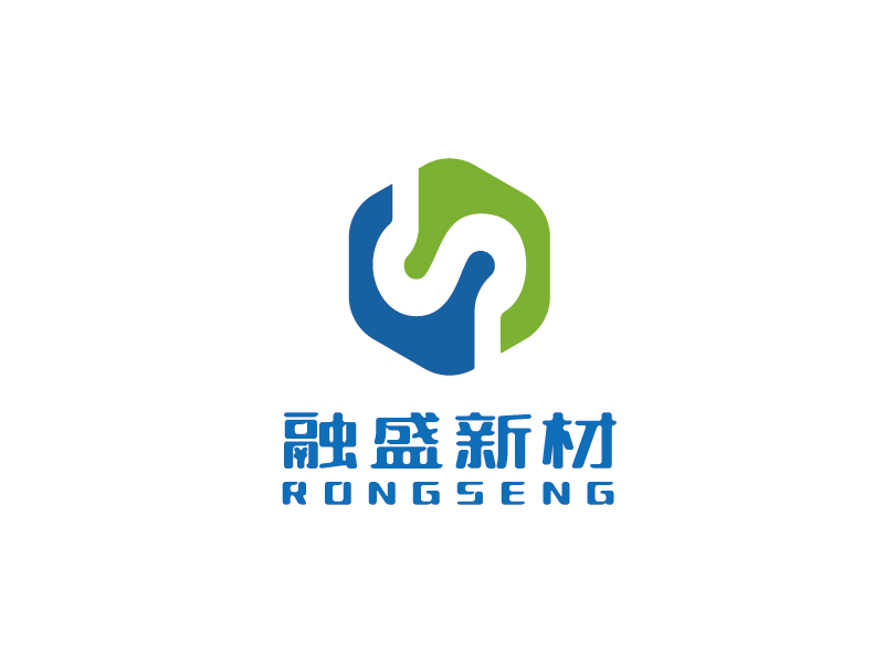 李寧的融盛新材  RONG SENGlogo設(shè)計