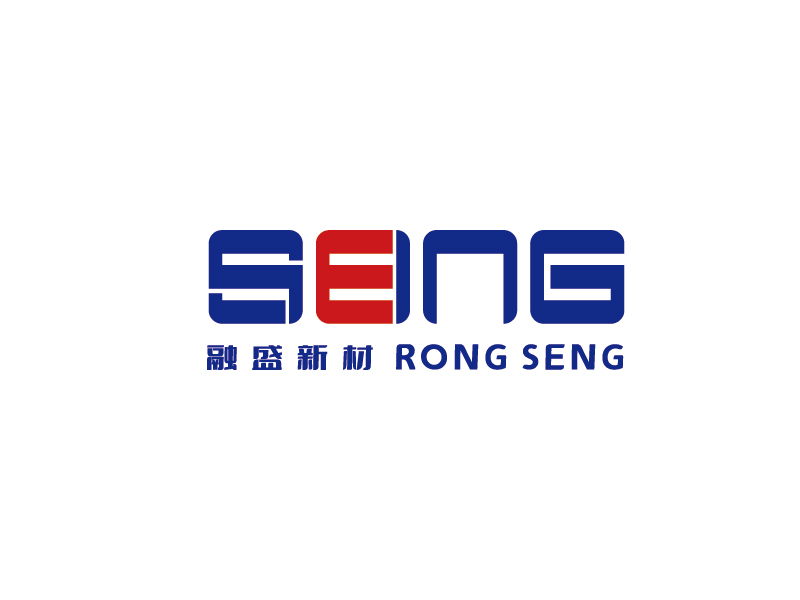李寧的融盛新材  RONG SENGlogo設(shè)計