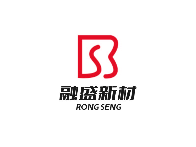 魏娟的融盛新材  RONG SENGlogo設(shè)計