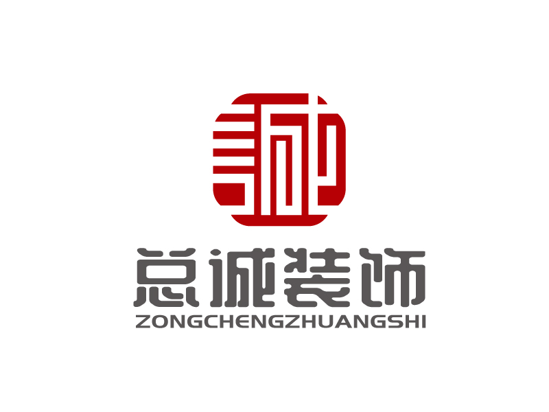 張俊的上?？傉\(chéng)裝飾材料有限公司logologo設(shè)計(jì)