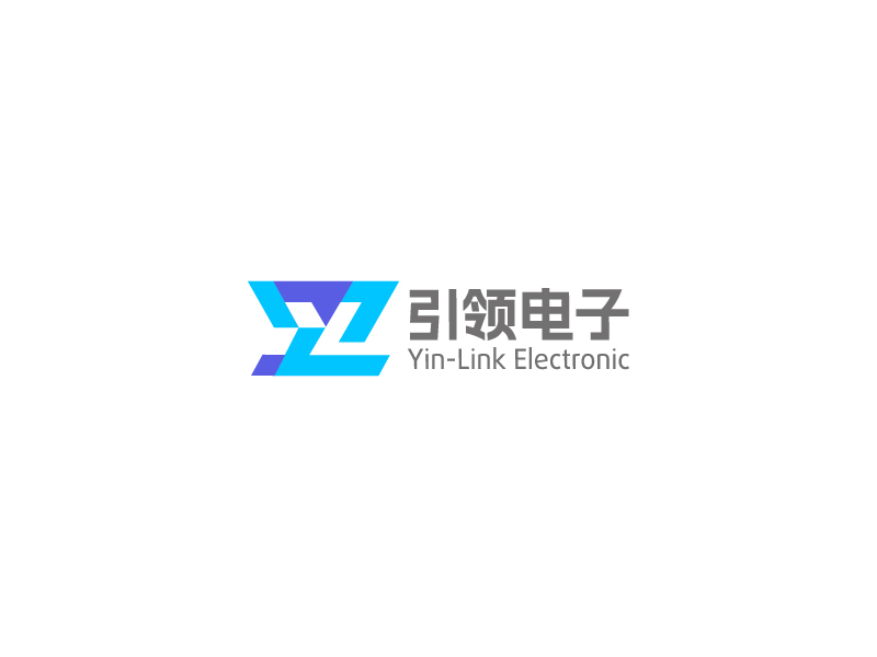 楊忠的引領(lǐng)電子/Yin-Link Electroniclogo設(shè)計