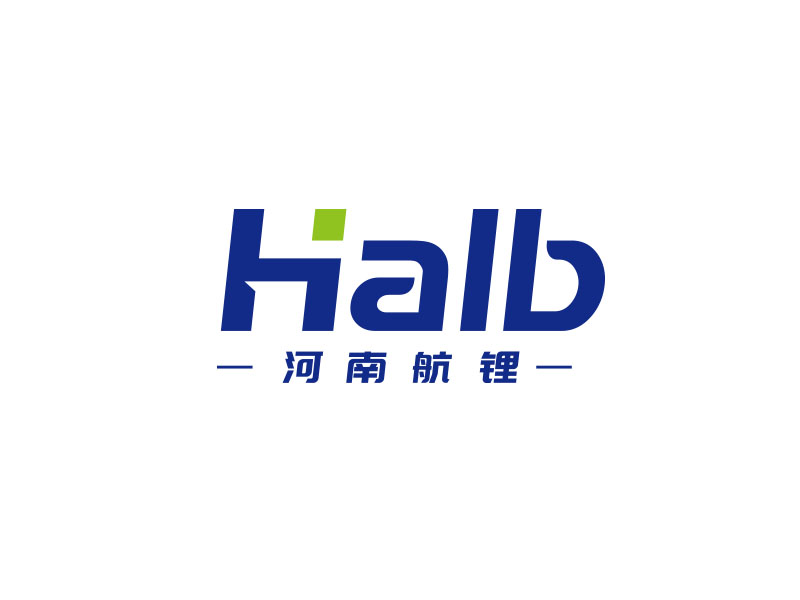 朱紅娟的logo名稱：halb，公司名稱：河南航鋰新能源科技有限公司logo設(shè)計(jì)