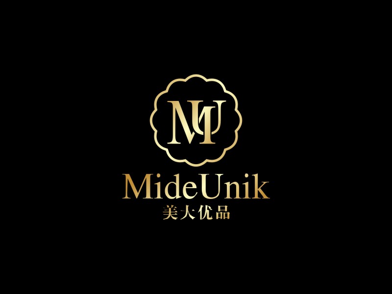 MideUnik 美大優(yōu)品logo設(shè)計(jì)