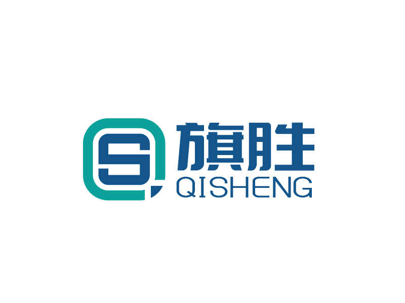 張俊的旗勝logo設計