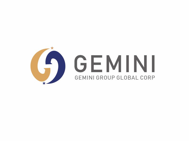 向紅的Gemini/和諧(雙子座)logo設(shè)計(jì)