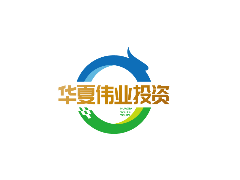 張俊的華夏偉業(yè)投資(海南)有限公司logo設計