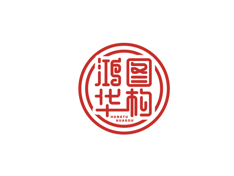 李寧的河南鴻圖華構(gòu)勘測規(guī)劃設(shè)計(jì)有限公司logo設(shè)計(jì)