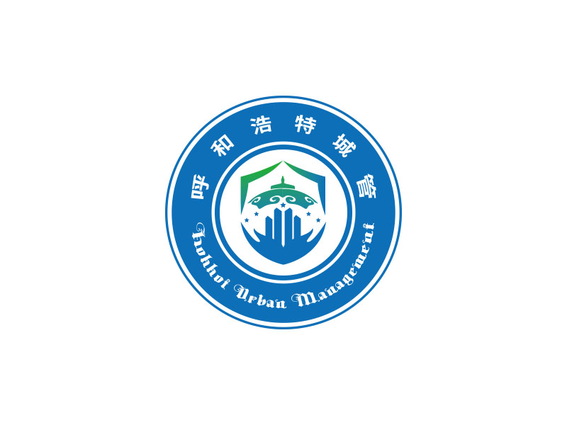 朱紅娟的呼和浩特城管logo設(shè)計