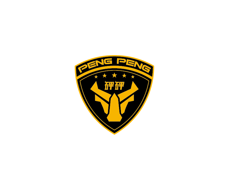 張俊的以砰砰商標(biāo)元素為基礎(chǔ),設(shè)計(jì)一個(gè)徽章LOGOlogo設(shè)計(jì)