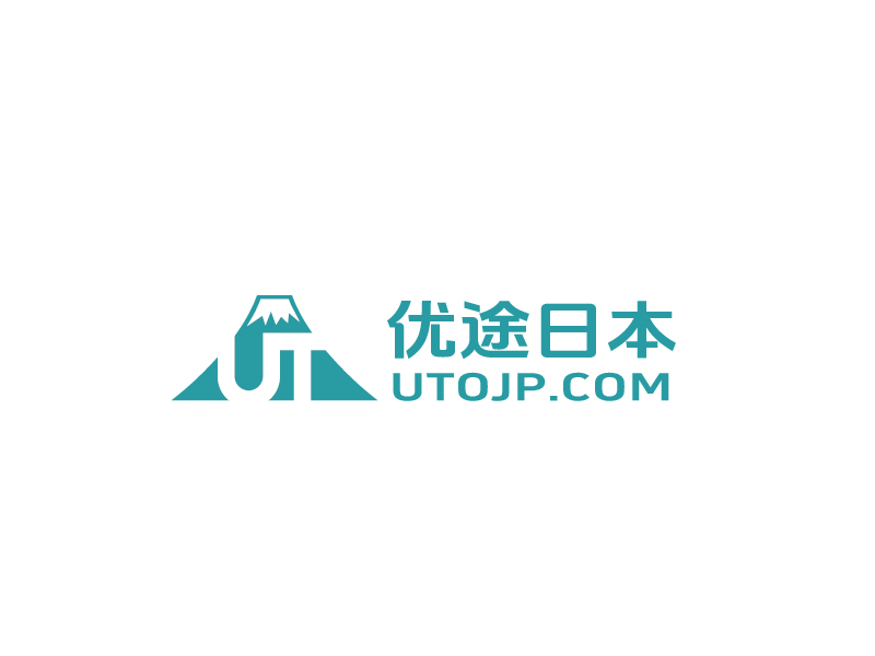 張俊的優(yōu)途日本 utojp.comlogo設(shè)計