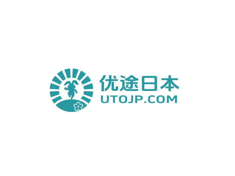 張俊的優(yōu)途日本 utojp.comlogo設(shè)計