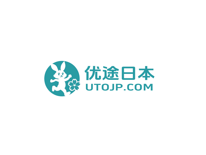 張俊的優(yōu)途日本 utojp.comlogo設(shè)計