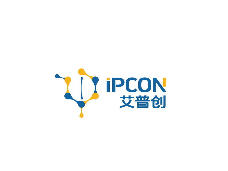 張俊的IPCON 艾普創(chuàng)logo設(shè)計