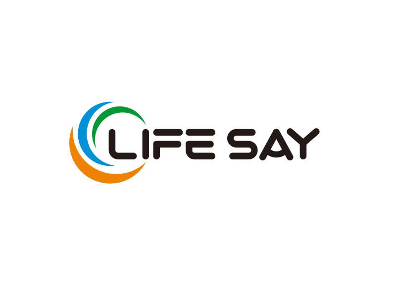譚家強(qiáng)的life say / LIFE SAYlogo設(shè)計(jì)