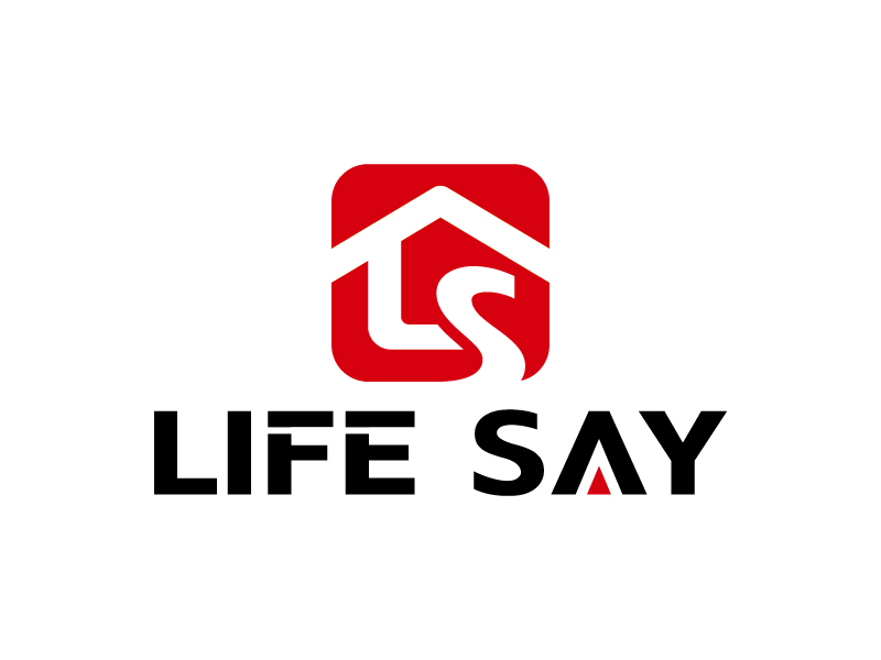 王濤的life say / LIFE SAYlogo設(shè)計(jì)