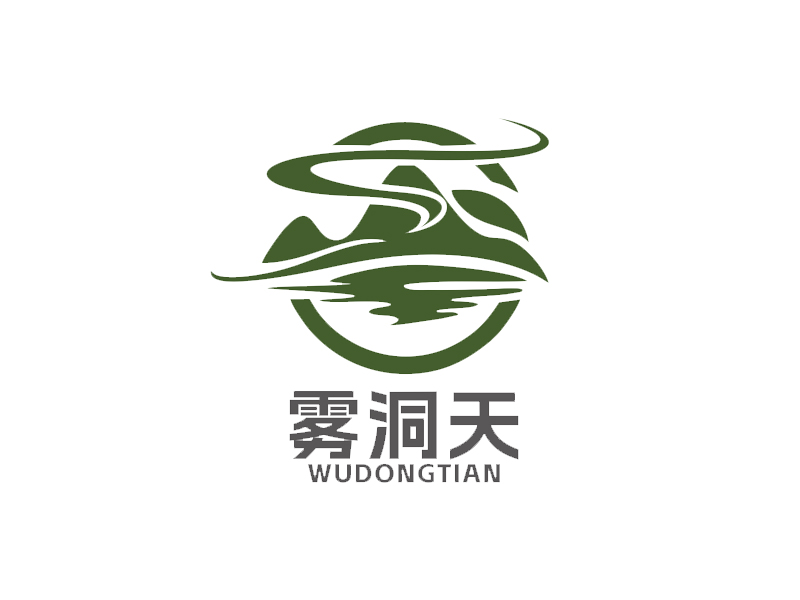 霧洞天logo設(shè)計(jì)
