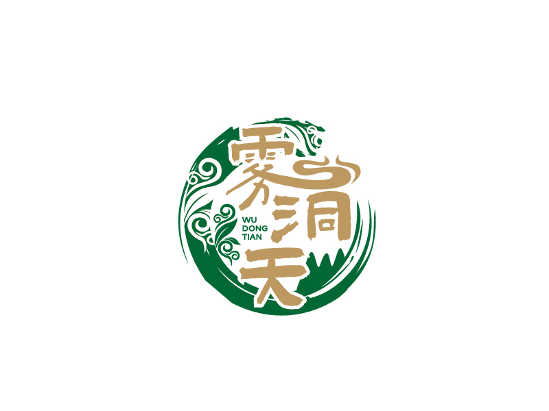 張俊的霧洞天logo設(shè)計(jì)