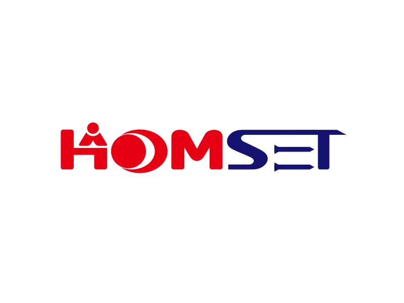譚家強的HOMSET/宜賓和恒科技有限公司logo設計